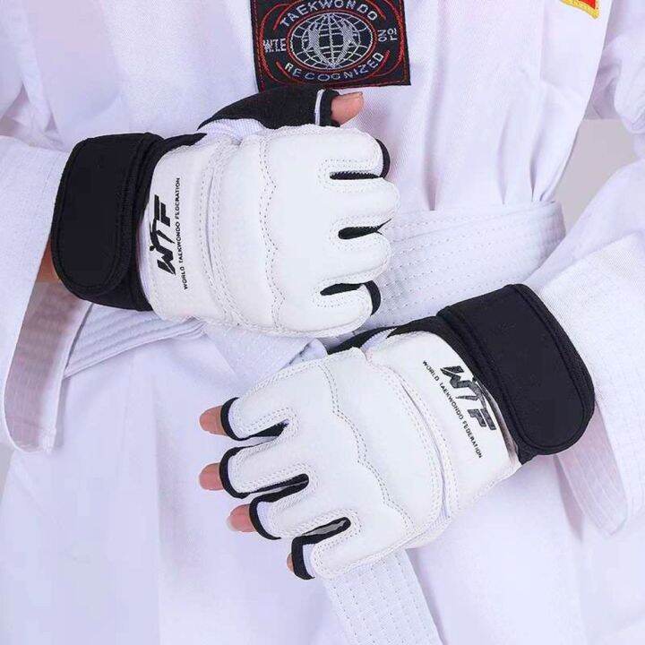 QUTIN47 Sanda Training Ventilation Actual Combat Fighting Palm Protect