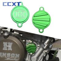 ☇❧ Motorcycle CNC Aluminum Oil Filter Cover Cap Accessories For Kawasaki KX 250F 450F KXF 250 450 KX250F 2005-2016 KX450F 2016-2018