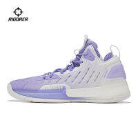 RIGORER Sniper 1 Mens Actual Combat Basketball Shoes Spike Mesh Breathable Dynamic Foam Rebound Cushioning Training Sneakers Z122160156 - Purple