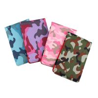 Camouflage Color Golf Scorecard Holder Oxford Cloth Score Notebook Accessories Towels