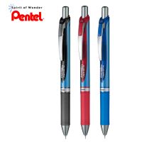 Pentel ปากกาหมึกเจล เพนเทล Energel Deluxe BLN75 0.5mm แบบกด (แพ็ค 3 สี)