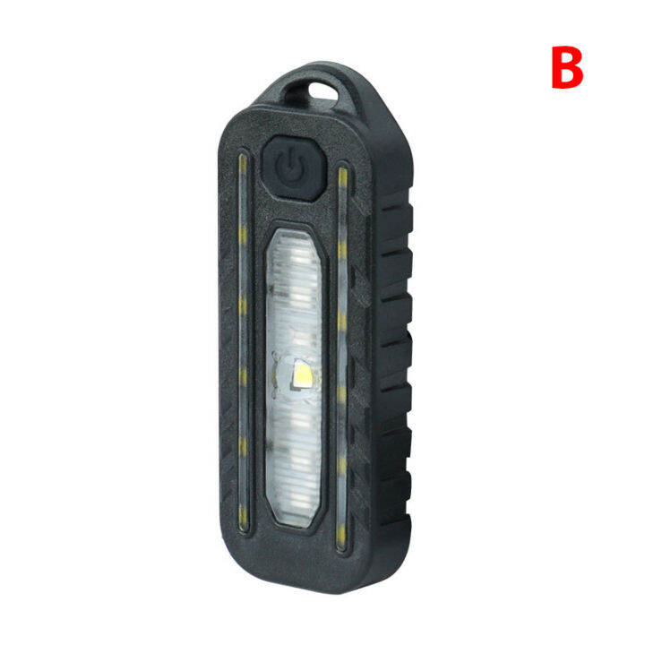 MEIK LED Red Blue Shoulder Police Light with Clip USB Charging Flashing