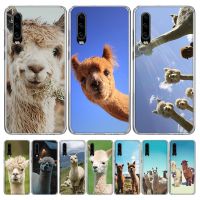 Nana Ko Electron】llama Alpacas ลาสัตว์เคสโทรศัพท์สำหรับ Huawei P30 P20 P10 P50 P40 Lite Mate ศิลปะ30 20 10 40 Pro ปลอกแบบออกแบบเองได้หรู Capa