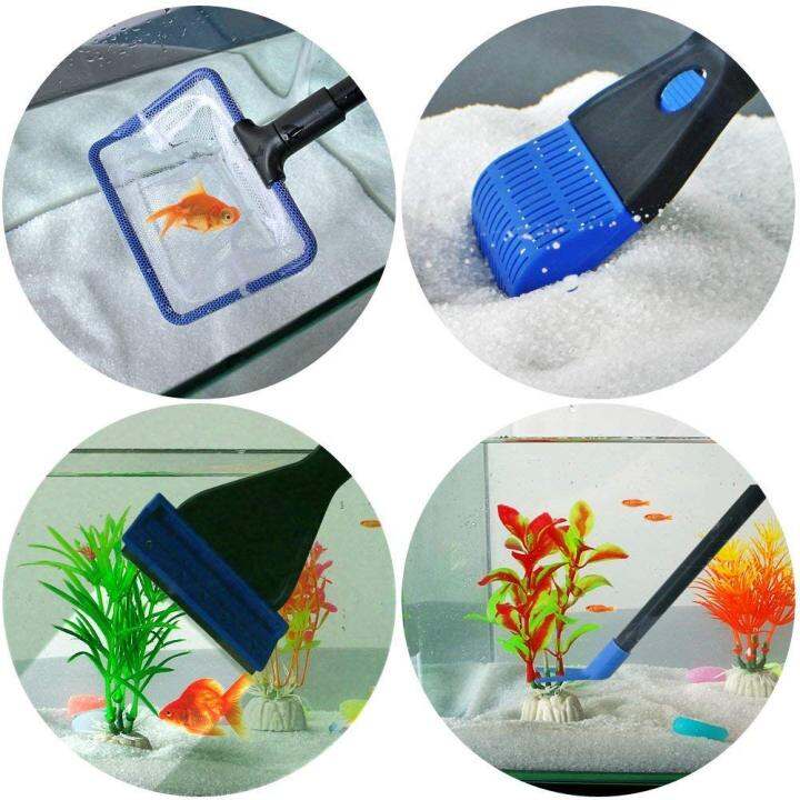5 in 1 MultiFunction Aquarium/Fish Tank Cleaning Tool, Algae Scraper