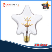 Led bulb hình ngôi sao trang trí tiệc, sự kiện GIVASOLAR GV-FB-Star
