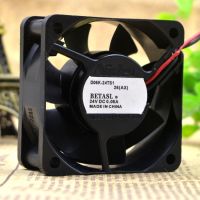 CPU Cooler Fan For NIDEC D06K-24TS1 24V 0.05A 6CM 6025 60x60x25MM Cooling 2 Pins