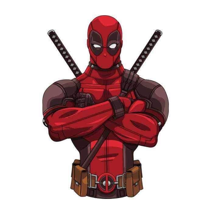 4 inches and 6 inches deadpools sticker car sticker motorcycle sticker ...