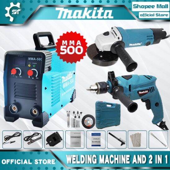 Makita 3In1 MMA500 Portable Igbt Inverter Welding Machine+Makita