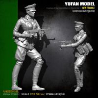 Yufan Model 1/35 Resin Kits Soldier Model Women Officers Self-assembled YFWW35-1839