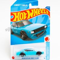 ❗ No. 174 NISSAN SKYLINE 2000GT-R LBWK Sky Blue Hot Wheels Alloy Running