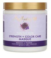 SheaMoisture, Purple Rice Water, Strength + Color Care Masque, 8 oz (227 g)