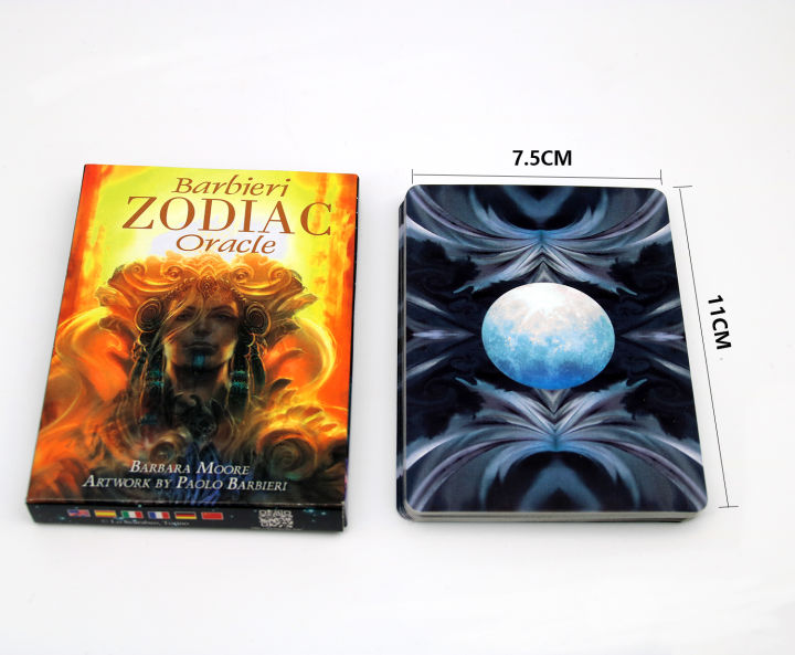 2020-ใหม่-oracle-deck-divination-barbieri-zodiac-oracle-cards