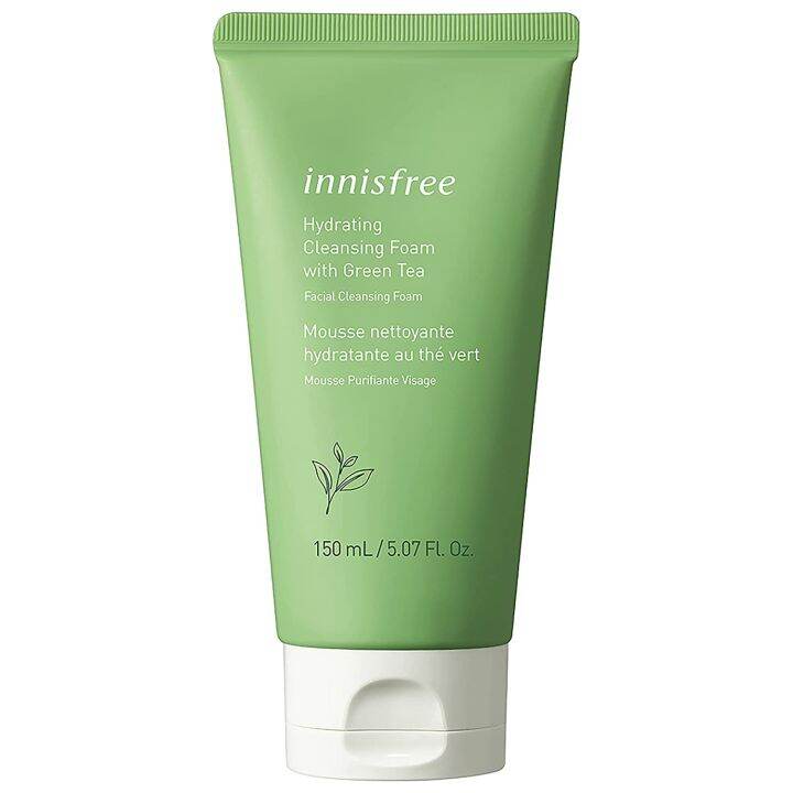 innisfree Green Tea Hydrating Cleansing Foam Creamy Face Cleanser 150ml