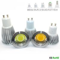 หลอดไฟ Gu10หรี่แสงได้9W 15W สปอตไลท์ไฟ Led Ac85-265v ซังข้าวโคมไฟ Led หลอดไฟสำหรับห้องนั่งเล่น