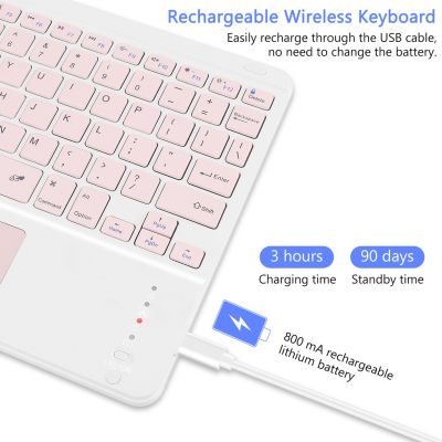 Goojodoq Touchpad Keyboard Case Keyboard Mouse Cover