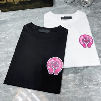 High Quality Chrome Heart official website 2023CH short-sleeved t-shirt mens clothes