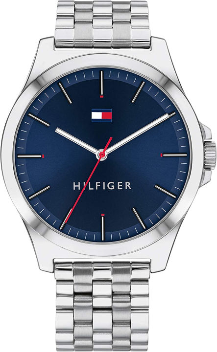 tommy-hilfiger-mens-quartz-stainless-steel-and-bracelet-casual-watch-color-silver-model-1791713