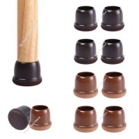 ✵ New Chair Leg Floor Protectors Silicone Furniture Leg Covers with Thick Wrap Felt Pads Black Table Feet Cups To Protect Floors