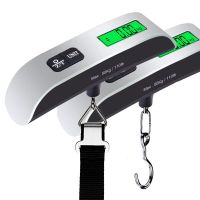 Portable LCD Digital Hanging Scale Luggage Suitcase Baggage Weight Travel Scales with Belt for Electronic Weight Tool 50kg/110lb Luggage Scales