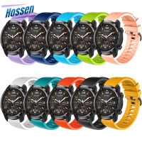 สายรัดข้อมือซิลิโคนสายนาฬิกาเปลี่ยนได้เหมาะสำหรับ Ticwatch Gtw Esim Wh11014 22มม.