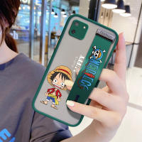 UCUC เคสโทรศัพท์เคสสำหรับRealme C11กันกระแทกFrostedกลับการ์ตูนอนิเมะลูฟี่Soft Edge Fullฝาครอบเลนส์ป้องกันเลนส์Ultra Thin (สายรัดข้อมือ) เคสโทรศัพท์