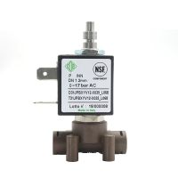 Original ODE 3/2 Way NC Direct Acting G1/8 quot; AC230V 240V 50HZ 60Hz 17bar Water Fluid Air Steam Technopolymer Solenoid Valve