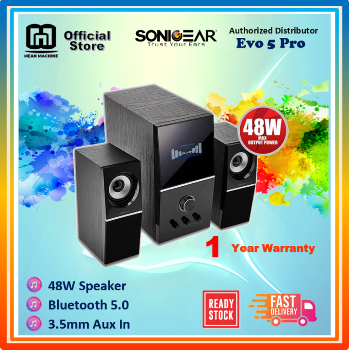 SONICGEAR PORTABLE SPEAKER NEOX 250BT BLACK