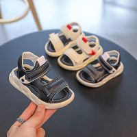 COD DSFGRTUTYIII Boys Sandals2021Summer New Childrens Non-Slip Leather Beach Shoes Girls Student Sandals Velcro Kids Shoes