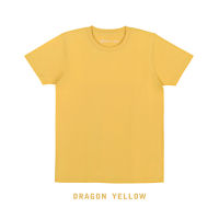 เสื้อยืดสีพื้น คอกลม Superbirds - เหลือง