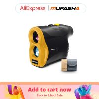 MUFASHA อุปกรณ์หาพิกัดเลเซอร์เลเซอร์กอล์ฟ Rangefinder ขนาด500ม. 600ม. 900ม. เครื่องวัดเมตร