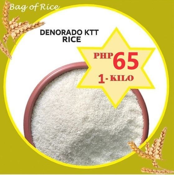 Bag Of Rice - Denorado KTT Pure White Rice / Bigas - 1 KILO | Lazada PH