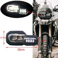 New E9-mark LED Headlight For BMW F800GS F800R F 650 700 800 GS F 800GS ADV Adventure Complete LED Projector Headlights Assembly