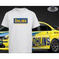 （พร้อมส่ง）T-shirt  เสื้อยืด RACING เสื้อซิ่ง [OHLINS]