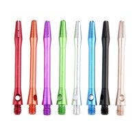 6 Pcs 45mm Professional Darts Shafts Aluminium Alloy 2BA Dart Shaft for Nice Dart Shafts Stems Throwing Set Darts Accessories