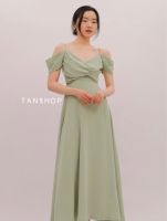 TANSSHOP - Chiffons Lovely Dress เดรสออกงาน #D1239