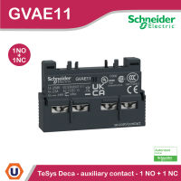 Schneider Electric TeSys GV2 - auxiliary contact - 1 NO + 1 NC รหัส GVAE11- ชไนเดอร์ สั่งซื้อได้ที่ร้าน Ucanbuys