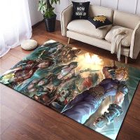 FF Game poster Printed Rugs for Bedroom cool Carpets Game room Home Decoration Play Mats Living Room Carpets Non-slip Floor Mats