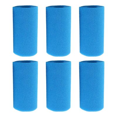 6 Pcs Foam Filter Sponge for Intex Type A Reusable Washable Swimming Pool Aquarium Filter Accessories