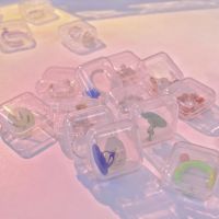 &amp;lt;24h delivery&amp;gt; W&amp;amp;G Jewelry storage mini plastic transparent storage ring earring necklace jewelry