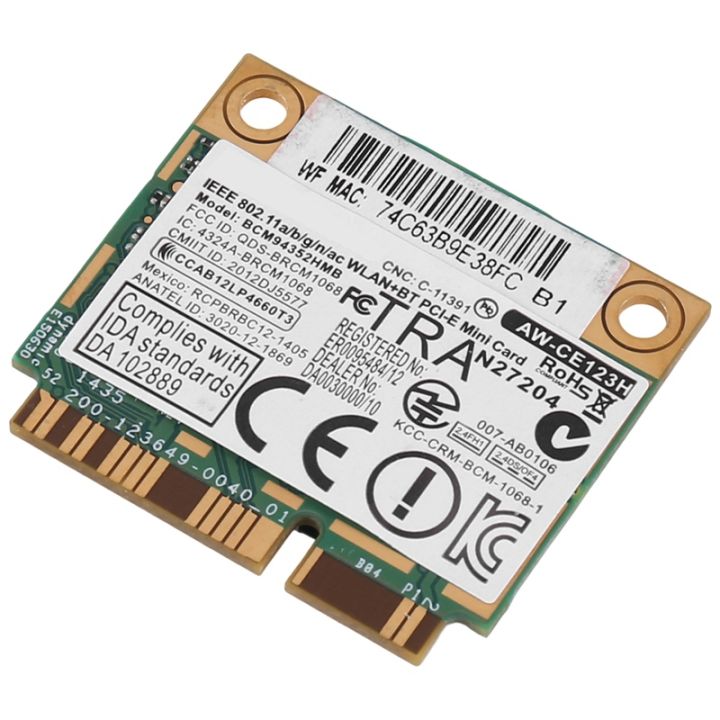 1-pieces-for-azurewave-bcm94352hmb-wifi-card-mini-pcie-802-11ac-867mhz-wireless-card-wifi-wlan-bluetooth-card