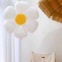 【DT】hot！ Foil Plumeria Helium Wedding Kids Baby Shower Birthday Decoration Photo Props