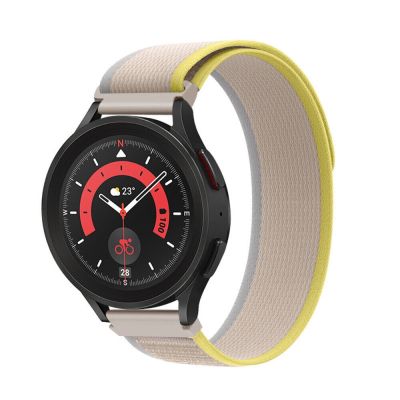 สำหรับวงนาฬิกาไนลอน Garmin Venu 2 Plus / Sq 2 (สีดำสีเทา)