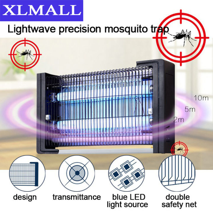 รับประกัน-2-ปี-เครื่องดักยุง-led-ที่ดักยุง-20w-เครื่องช็อตยุง-เครื่องกำจัดยุง-กำลังไฟ-220v-เครื่องดักแมลง-ที่ดักยุงไฟฟ้า-กำจัดยุง-เครื่องช็อตยุงไฟฟ้า-โคมดักยุง