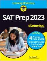 New หนังสือใหม่พร้อมส่ง SAT PREP 2023 FOR DUMMIES WITH ONLINE PRACTICE