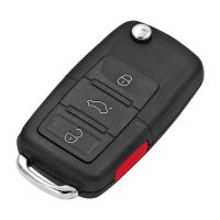 KEYDIY B01-3+1 KD Remote Control Key 4 Button for VW Style for KD900/KD-X2 KD MINI/ URG200 Programmer