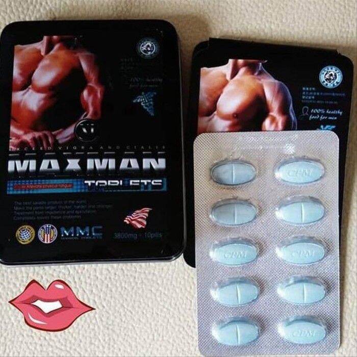 AUTHENTIC MAXMAN Authentic Blue for Sexual Health and Well Being MALE ...