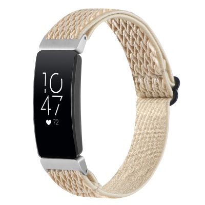 สำหรับ Fitbit Inspire 2 Buckle Braided นาฬิกาไนลอน Band (สีเขียวมิ้นท์)