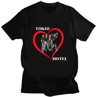 เสื้อยืดมาใหม่ล่าสุด Tokio Hotell Band ผู้หญิงผู้ชายฤดูร้อน