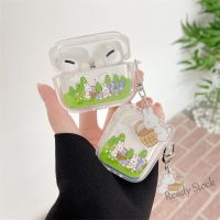 【hot sale】 ☬▤◄ C02 Cute Rabbit Soft Transparent Clear Earphone Protective Case for Airpods1/2/gen1/gen2/Airpods pro/Airpods3