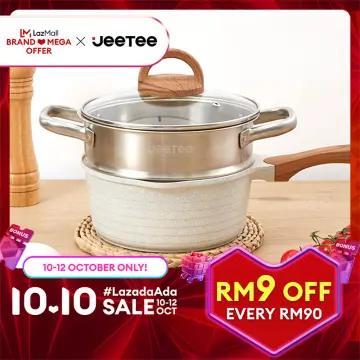 18cm Thickening Food Steam Rack Stainless Steel Steamer with